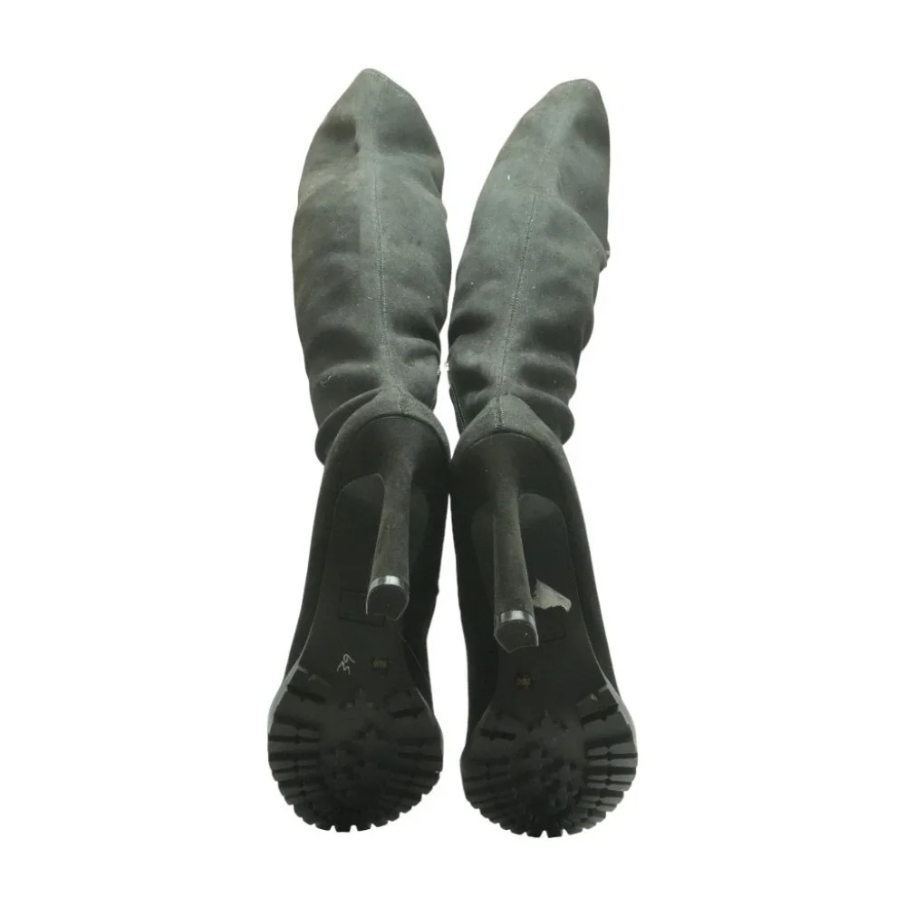 JLo Elegant Black Over-the-Knee Boots Size 7